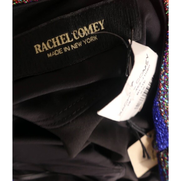 Rachel Comey XS Jumpsuit Wayne Strapless Glitter Sparkle Striped Blue NWT - Picture 10 of 11